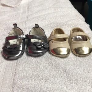 Bundle of baby girl dress shoes